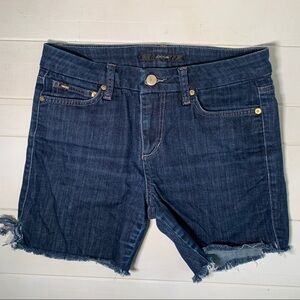 Joe’s Jeans Denim Dark Wash Cut Off Shorts Size 26